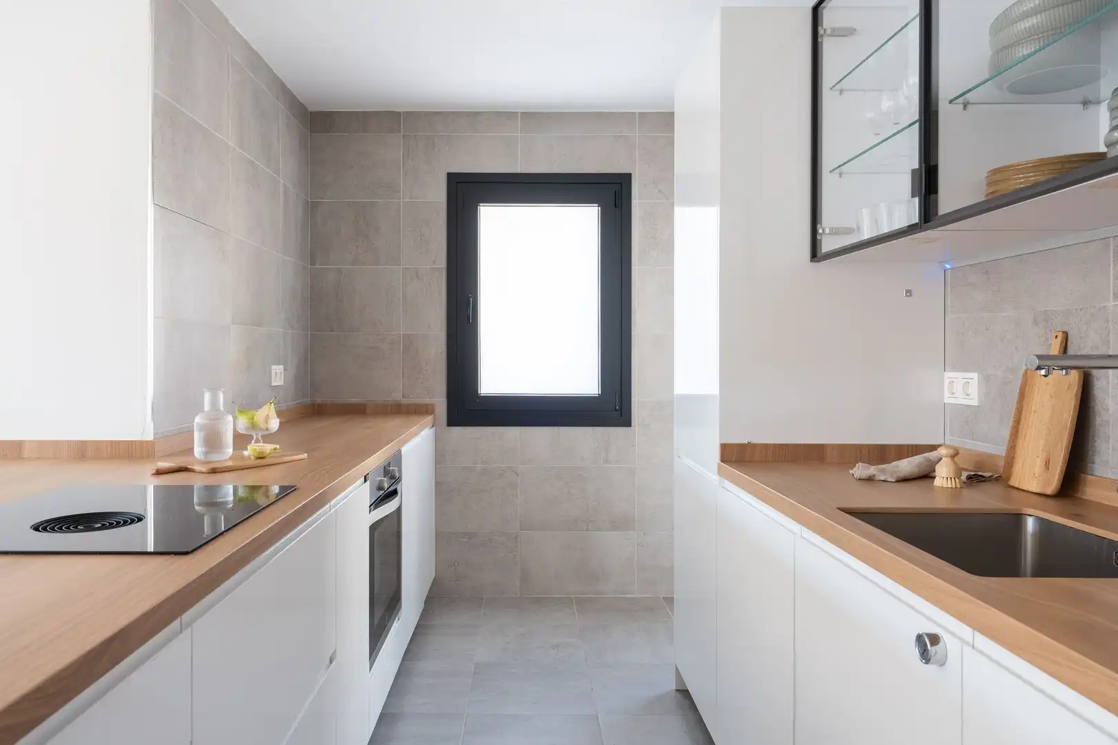 Küche von Wohnungen zum Verkauf in Málaga mit Terrasse und Balkon
