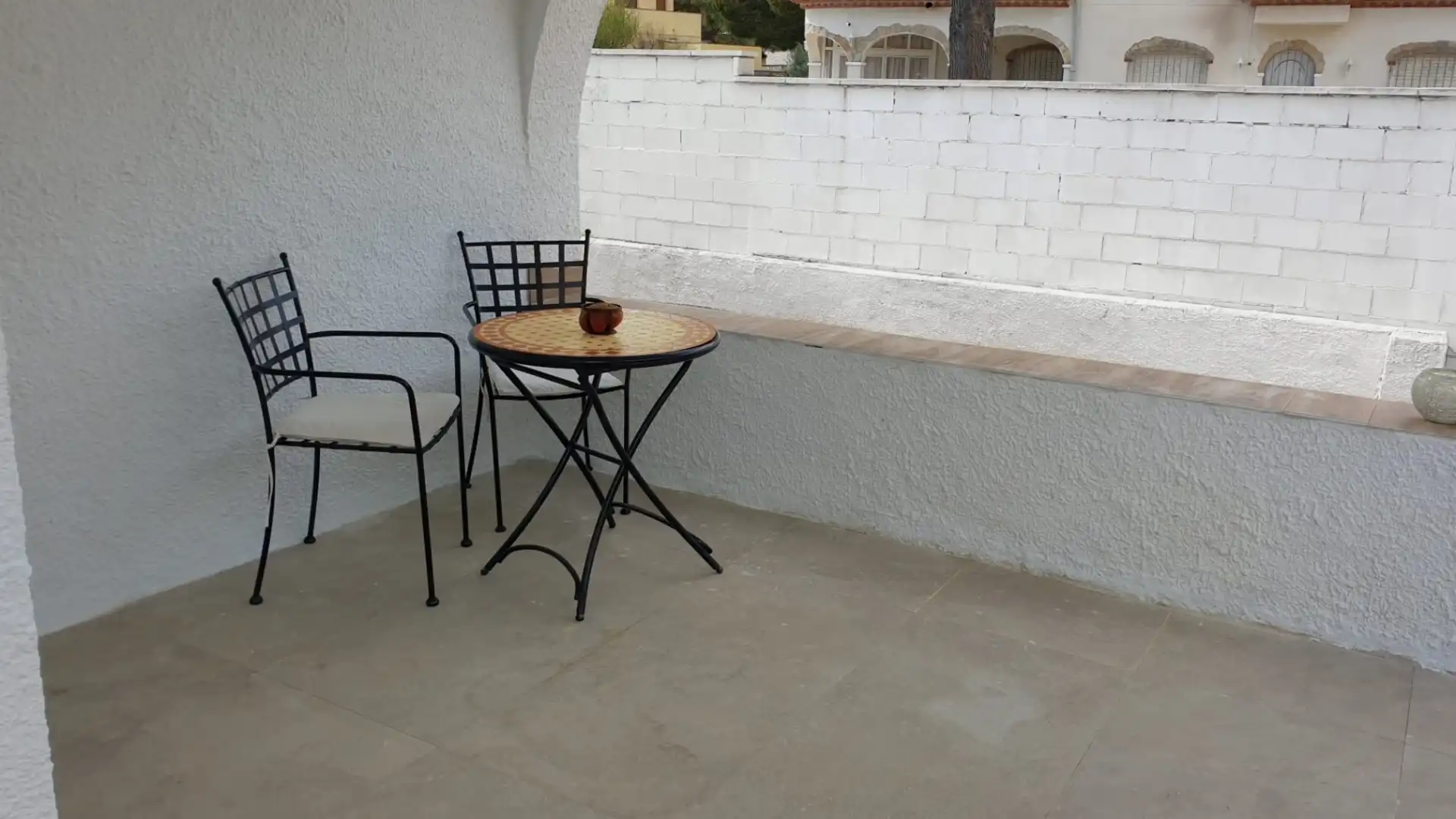 Terraza de Casa adosada en venta en Mont-roig del Camp con Aire acondicionado, Calefacción y Jardín privado