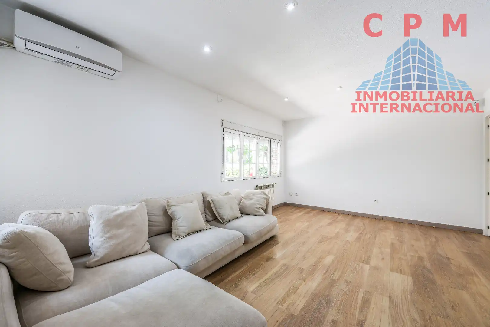 Wohnzimmer von Haus oder Chalet zur Miete in Pozuelo de Alarcón mit Klimaanlage, Heizung und Privatgarten