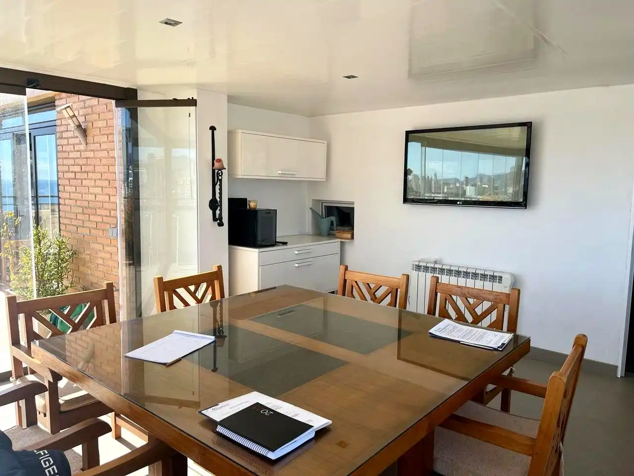 Comedor de Ático en venta en Benidorm con Aire acondicionado, Terraza y Piscina comunitaria