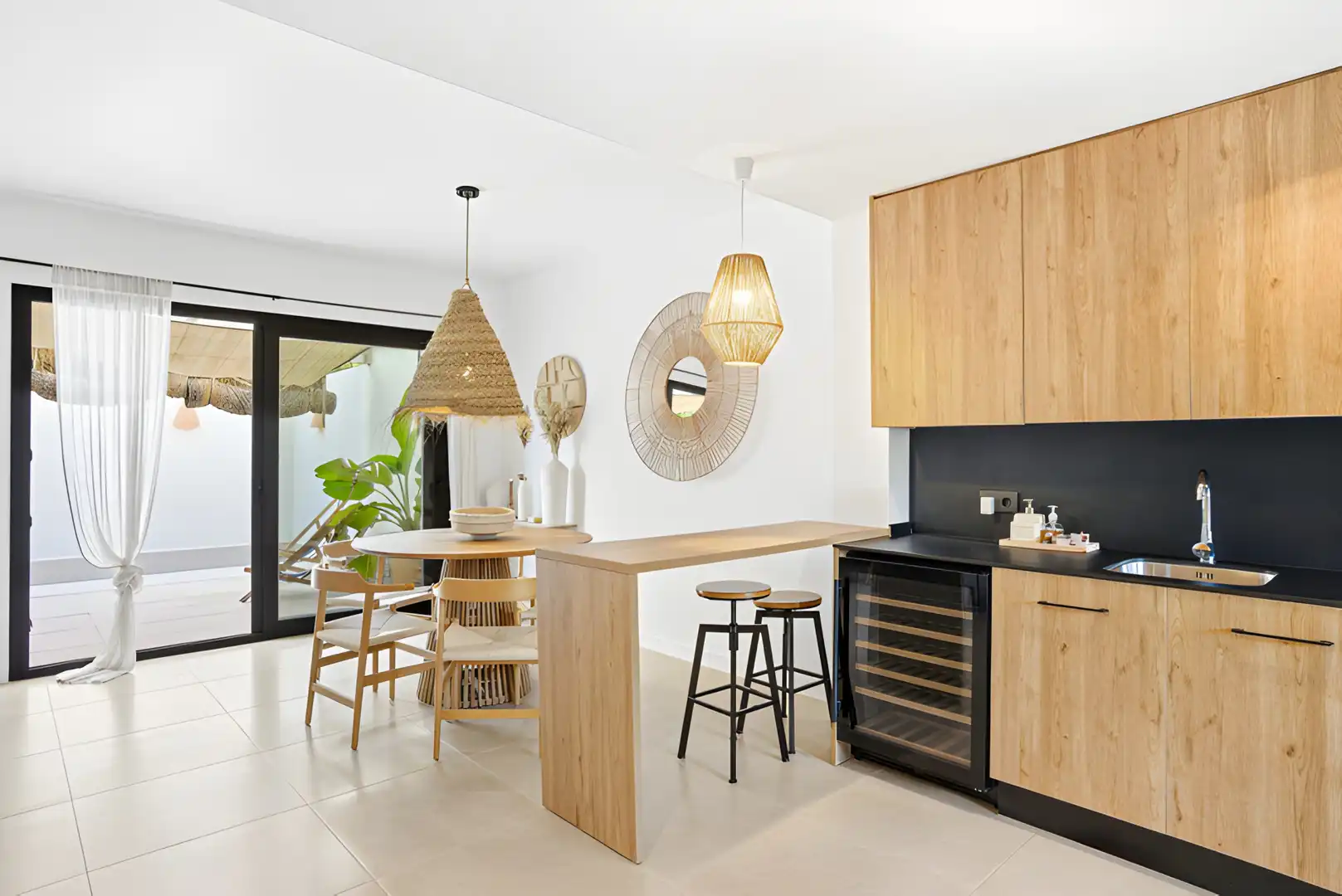 Cocina de Casa adosada en venta en Estepona con Aire acondicionado, Terraza y Piscina