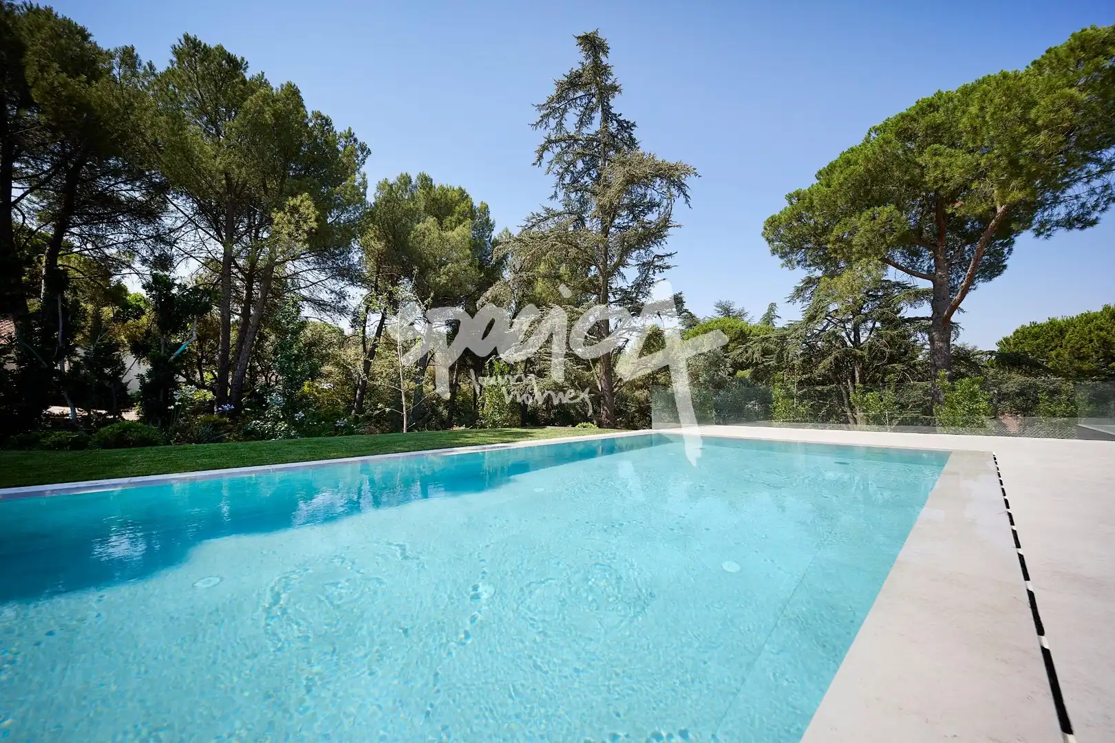 Swimming pool of Houses for sale in Boadilla del Monte  with Air Conditioner, Heating and Private garden