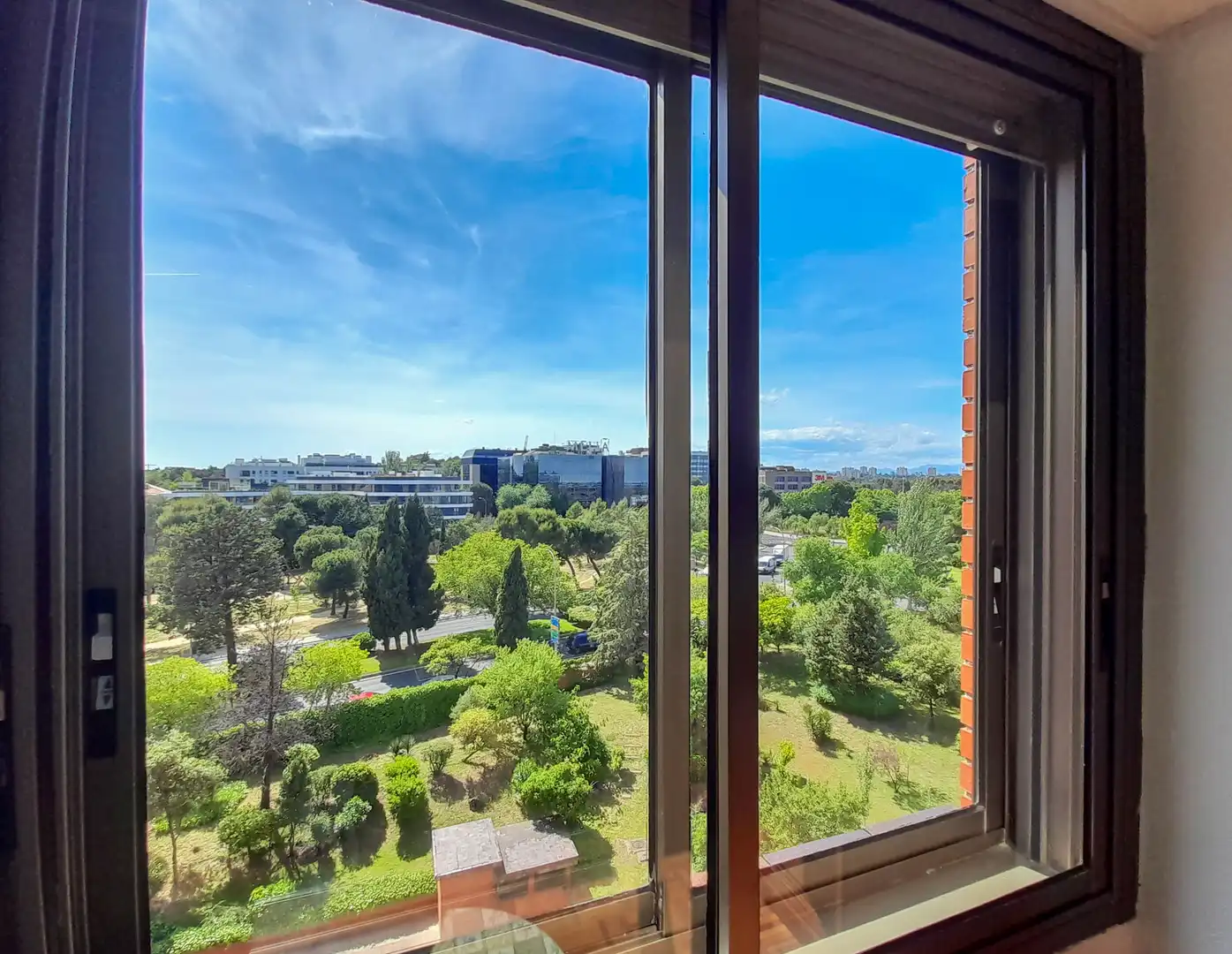 Balcony of Flat for rent in Madrid  with Heating, Parquet flooring and Terrace
