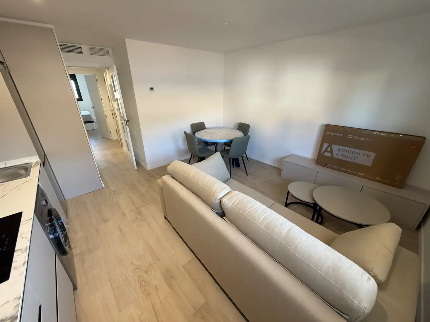 Sala de estar de Piso de alquiler en  Jaén Capital con Aire acondicionado, Calefacción y Amueblado