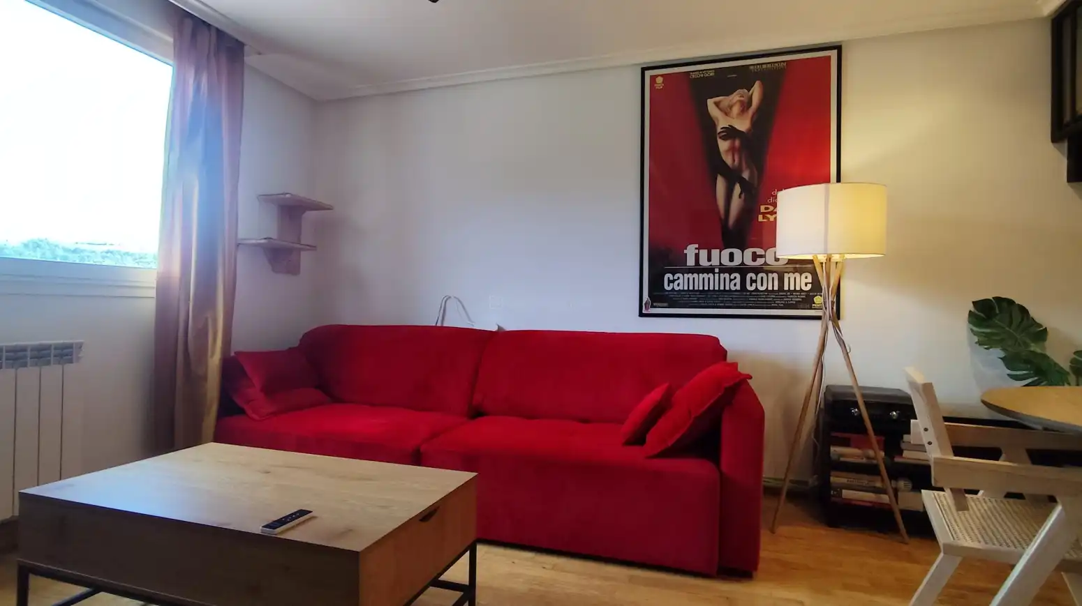Wohnzimmer von Wohnung zur Miete in Villamediana de Iregua mit Heizung, Parkett und Terrasse