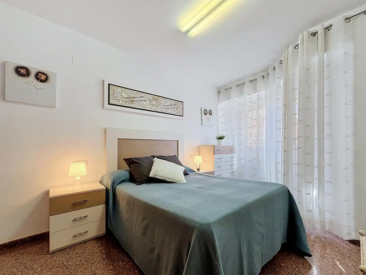 Schlafzimmer von Wohnung zum Verkauf in Castalla mit Heizung