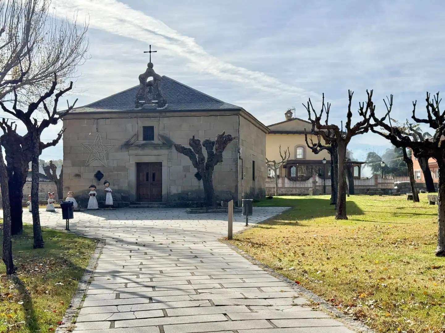 Vista exterior de Finca rústica en venta en Piedralaves con Jardín privado, Terraza y Trastero