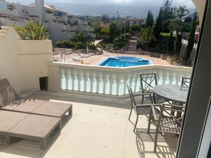 Terrassa de Apartament en venda en Puerto de la Cruz amb Terrassa, Piscina i Balcó