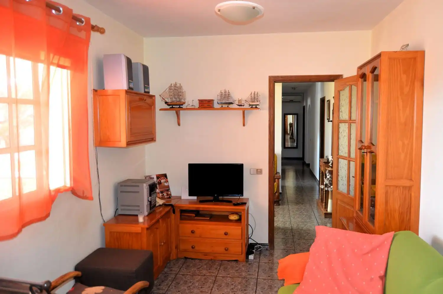 Sala d'estar de Casa o xalet en venda en Tuineje amb Aire condicionat, Jardí privat i Terrassa