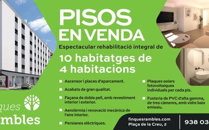 Vista exterior de Pis en venda en Igualada