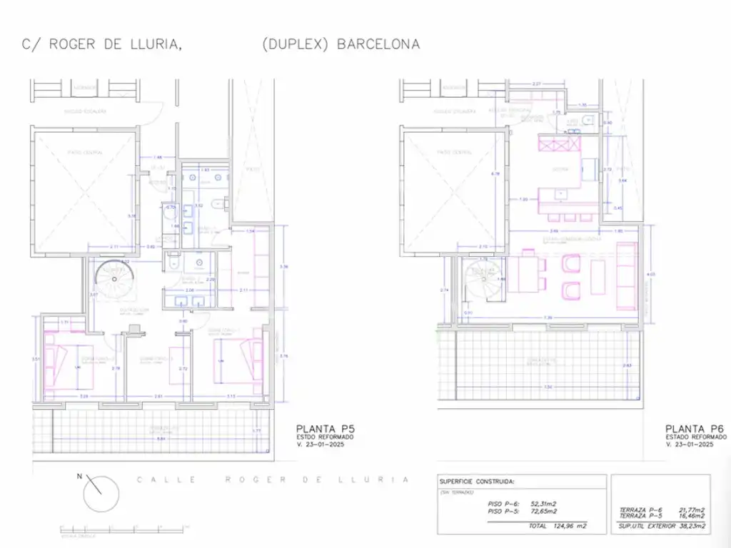 Penthouse with terrace for sale in Calle Roger De Lluria, imagen 22