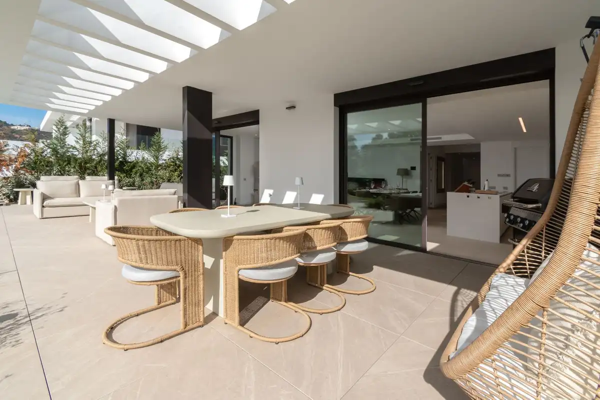 Terrassa de Casa o xalet en venda en Marbella amb Terrassa i Piscina