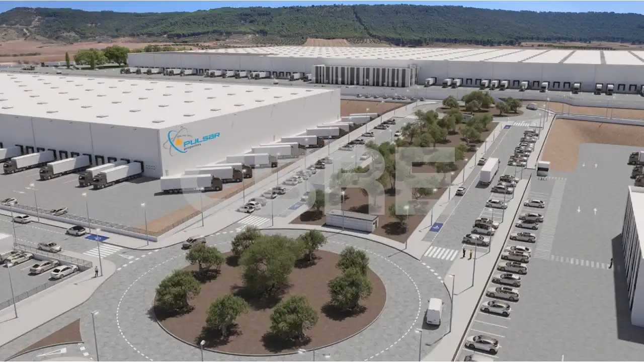 Exterior view of Industrial buildings for rent in Tórtola de Henares