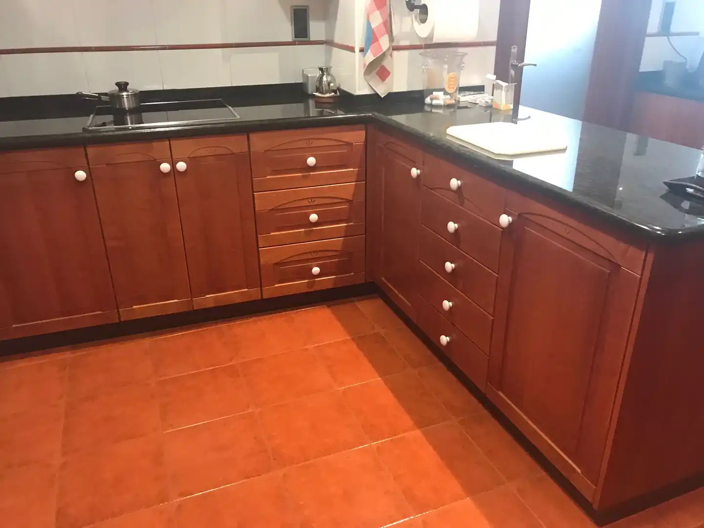 Küche von Wohnung zum Verkauf in Sueca mit Ofen