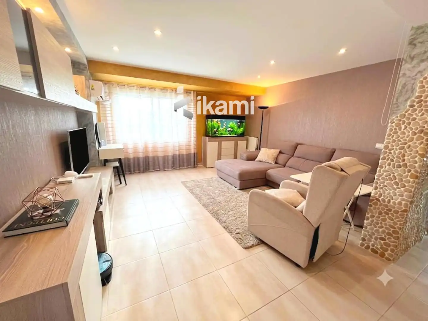 Sala de estar de Ático en venta en Piles con Aire acondicionado, Calefacción y Terraza