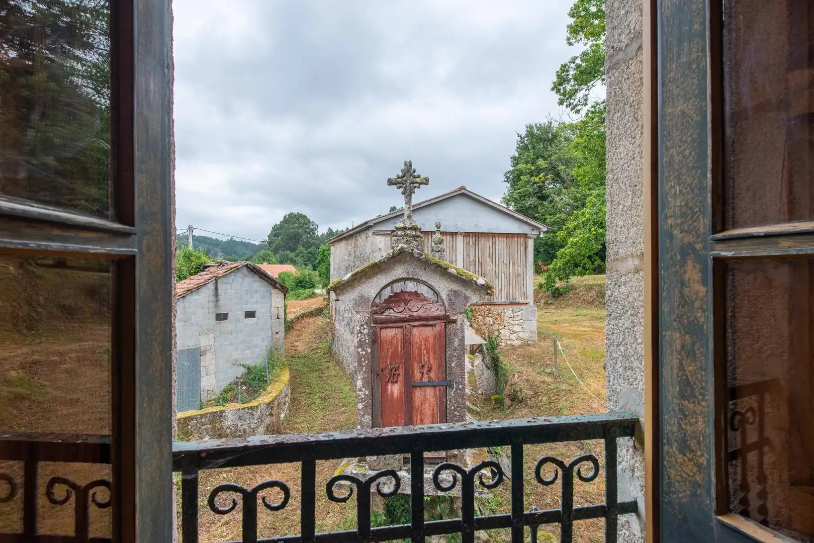 Vista exterior de Finca rústica en venta en Vilarmaior con Calefacción, Jardín privado y Terraza