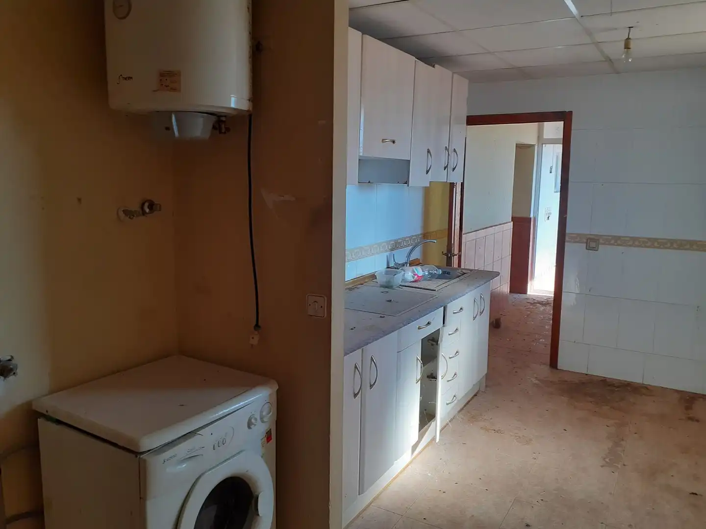 Cocina de Casa adosada en venta en Valenzuela de Calatrava