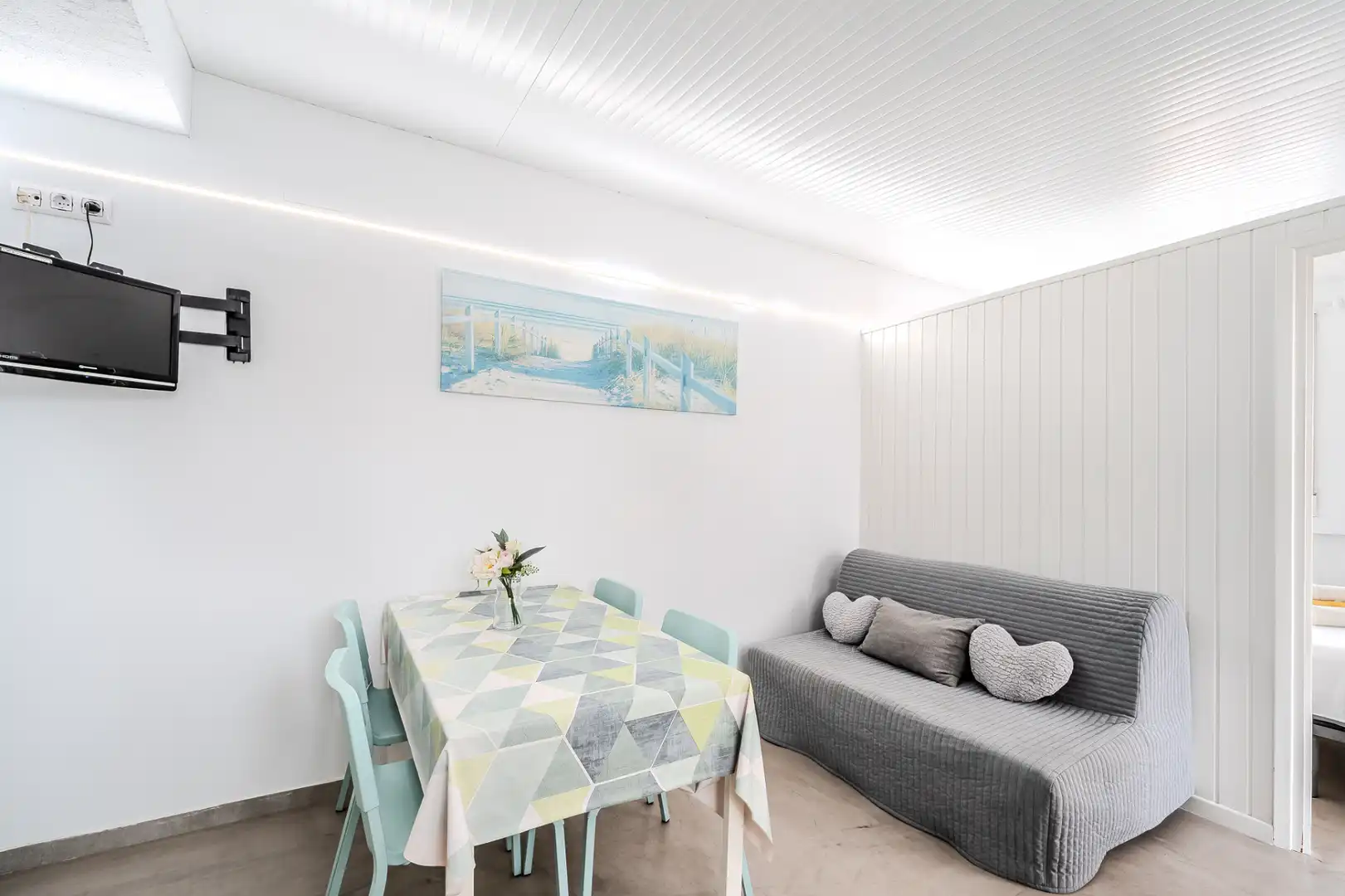 Sala de estar de Casa o chalet en venta en Amposta con Aire acondicionado, Calefacción y Jardín privado