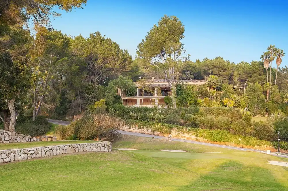 Jardí de Finca rústica en venda en  Palma de Mallorca amb Aire condicionat, Piscina i Alarma