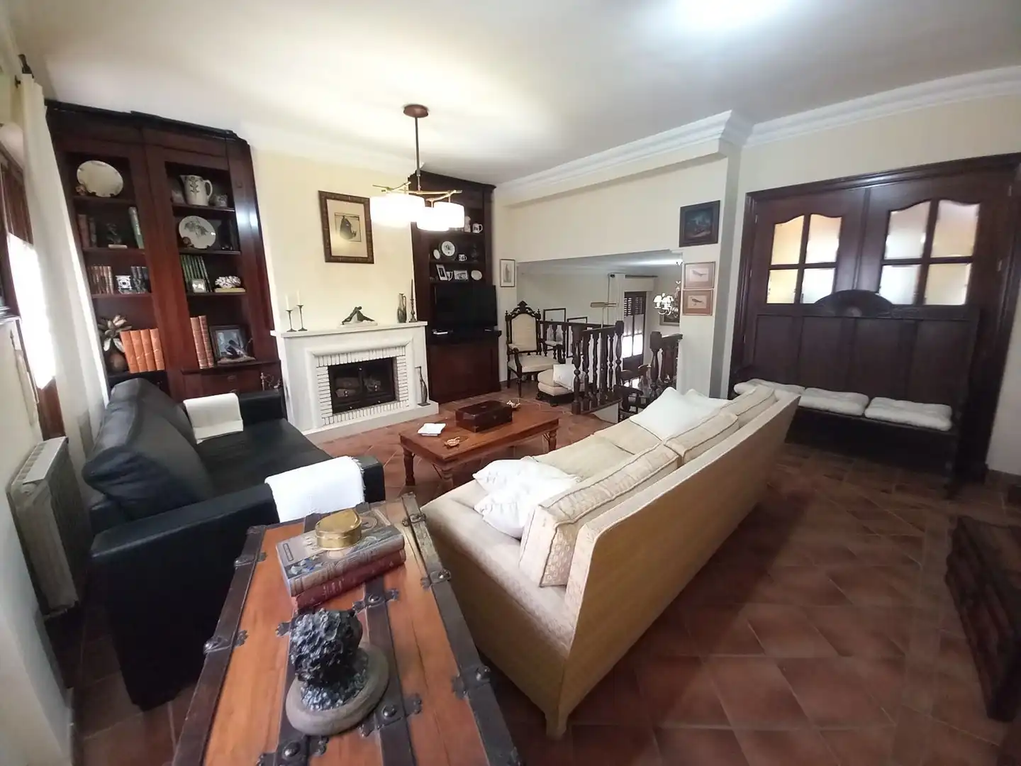Wohnzimmer von Haus oder Chalet zum Verkauf in Ronda mit Klimaanlage, Heizung und Terrasse