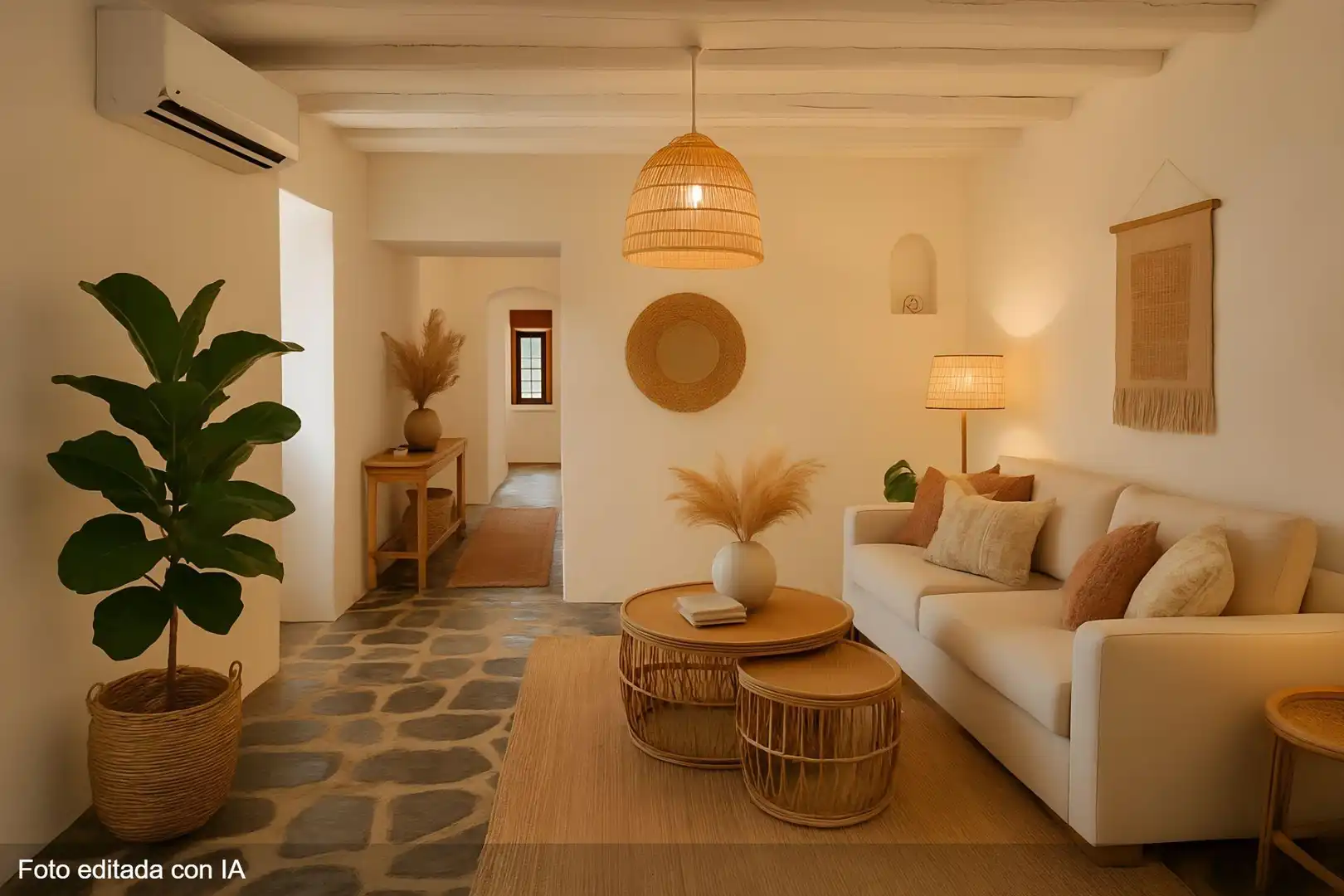Living room of Houses for sale in Nacimiento  with Air Conditioner, Heating and Terrace