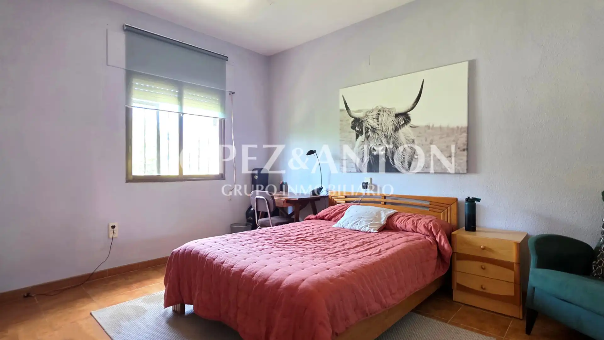 Habitación de Casa o chalet en venta en Paterna con Aire acondicionado, Jardín privado y Terraza