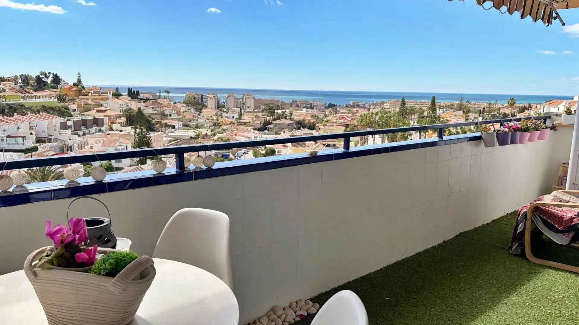 Terraza de Piso en venta en Rincón de la Victoria con Aire acondicionado, Terraza y Amueblado