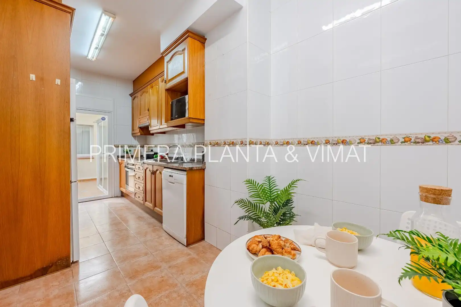 Cocina de Planta baja en venta en Mataró con Aire acondicionado, Calefacción y Terraza