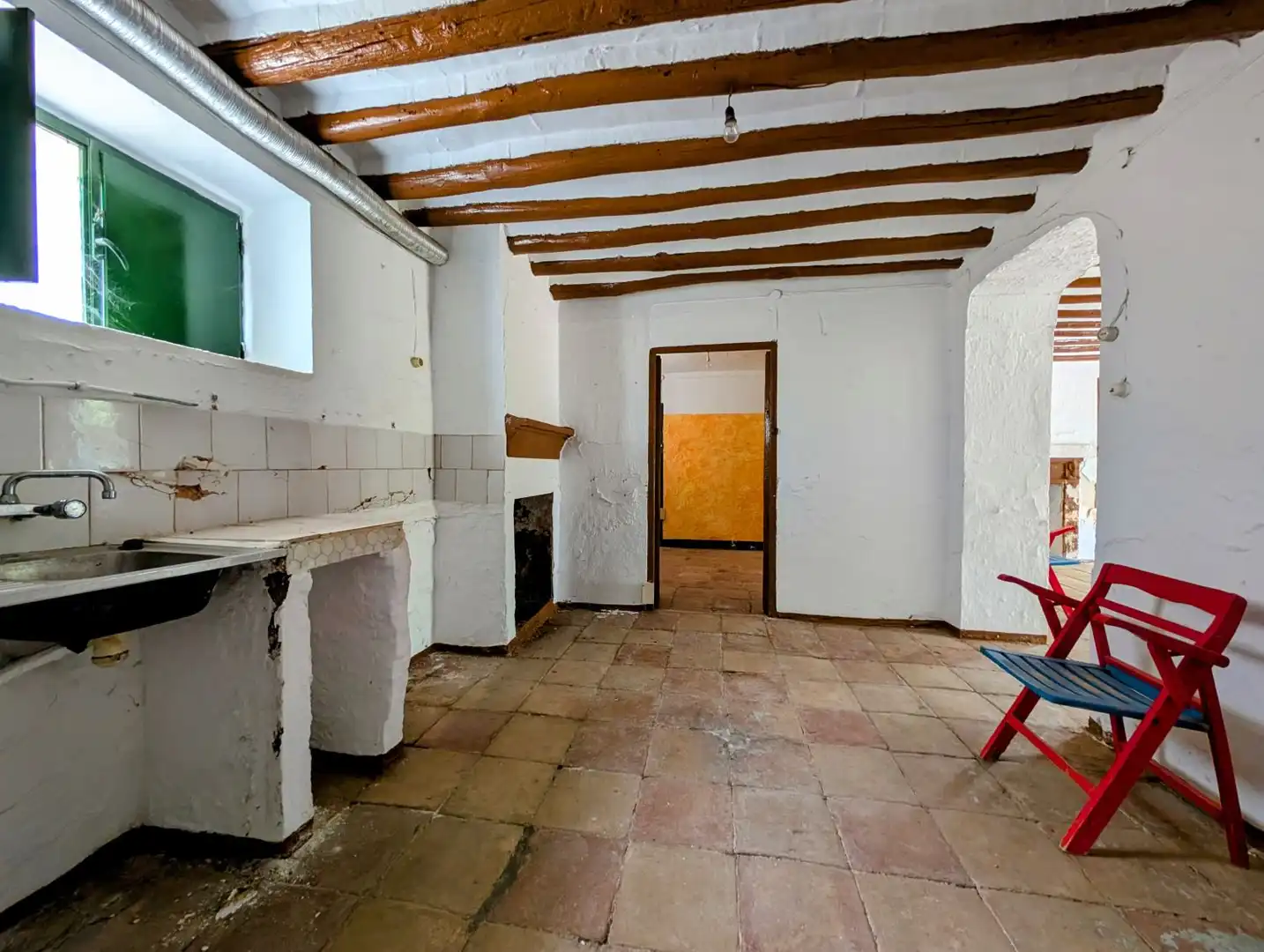 Cuina de Casa o xalet en venda en Loja amb Aire condicionat, Calefacció i Jardí privat