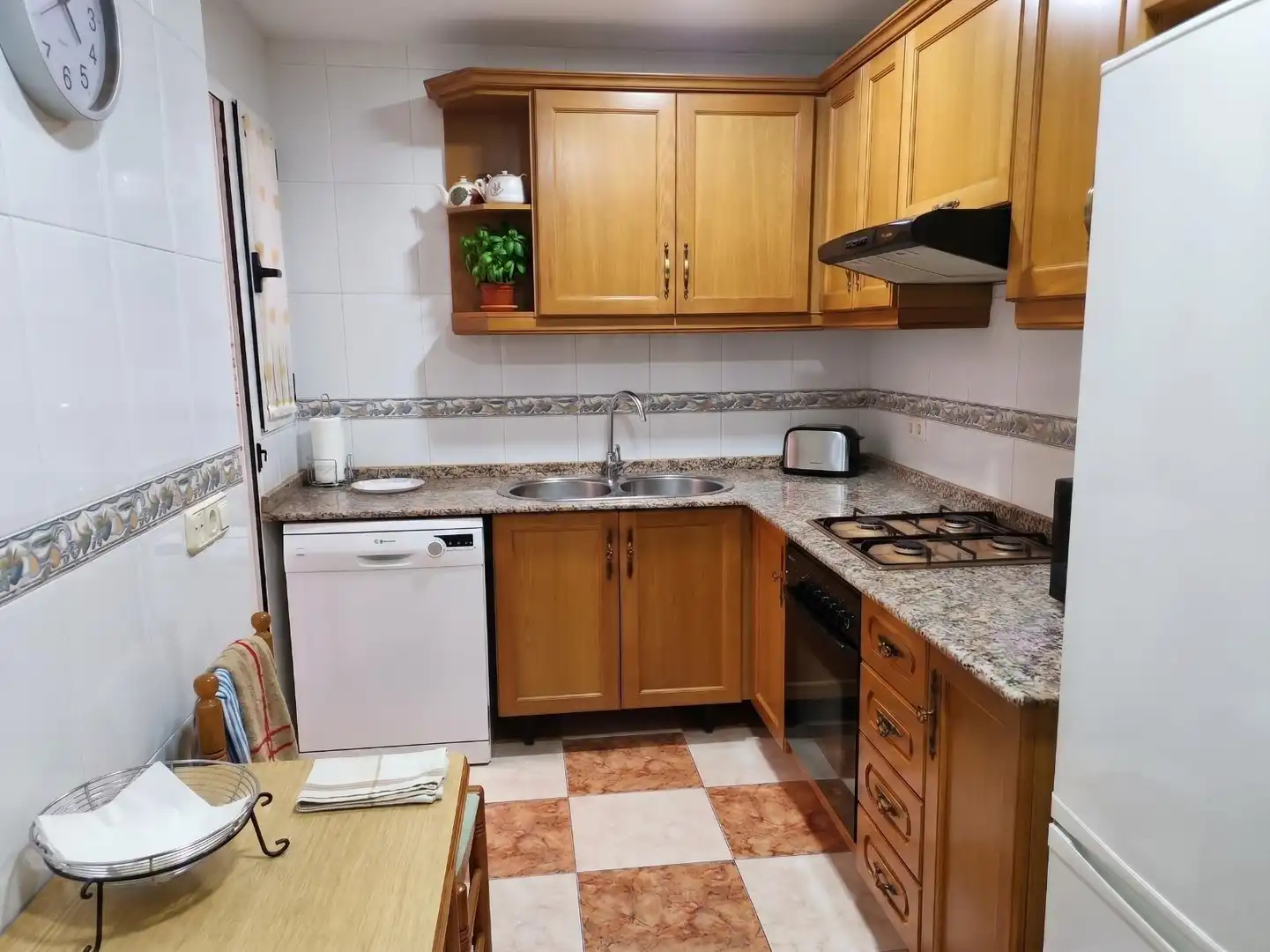 Cocina de Piso de alquiler en La Pobla de Vallbona
