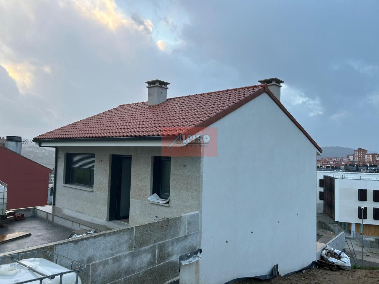 Vista exterior de Casa o chalet en venta en Ourense Capital  con Calefacción, Jardín privado y Terraza