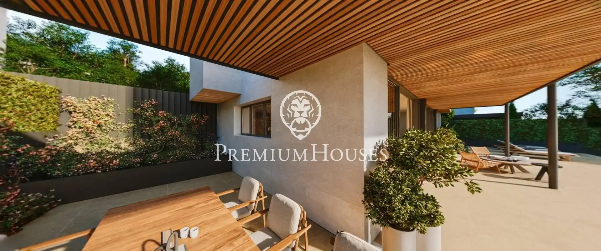 Terrace of Houses for sale in Sant Andreu de Llavaneres  with Air Conditioner, Heating and Private garden