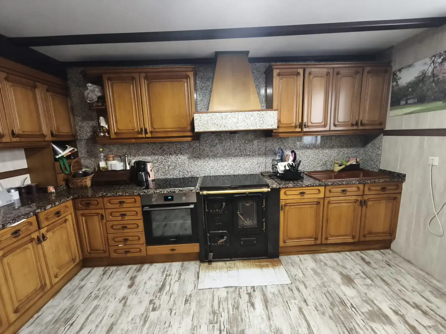 Kitchen of Detached homes for sale in Altsasu / Alsasua  with Balcony