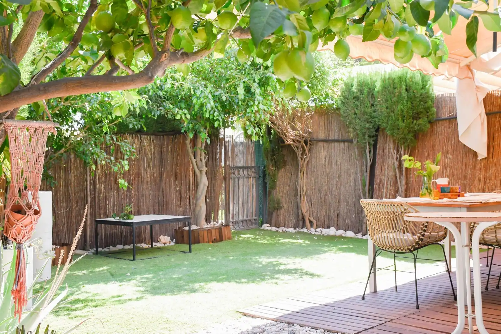 Terraza de Casa o chalet de alquiler en Finestrat con Calefacción, Jardín privado y Terraza