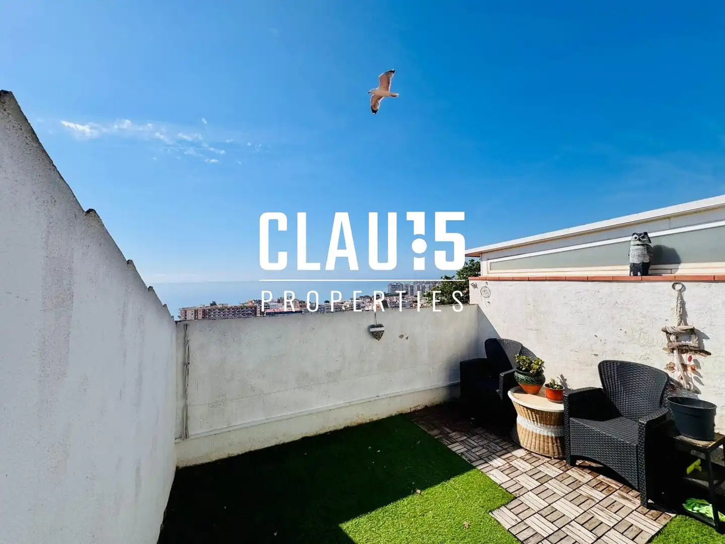 Außenansicht von Maisonette zum Verkauf in Blanes mit Klimaanlage, Heizung und Terrasse