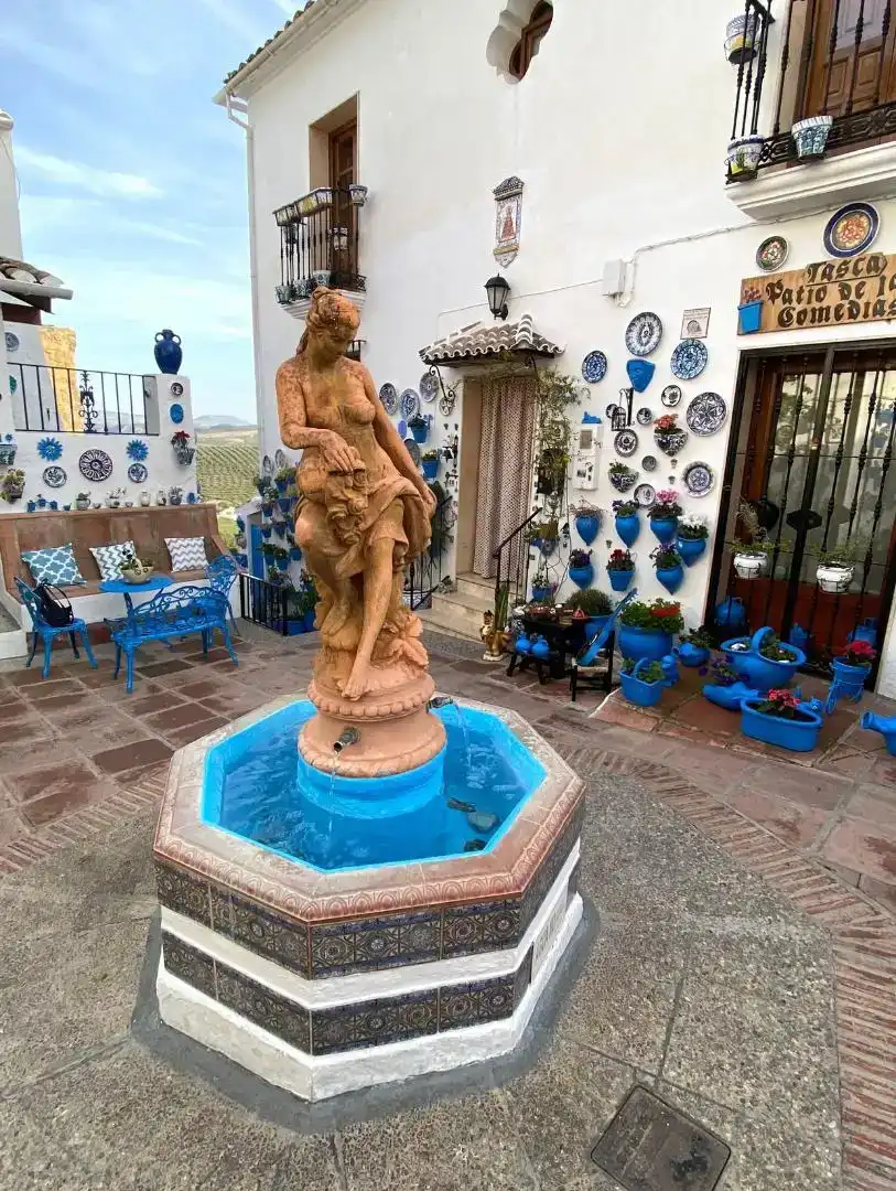 Jardí de Dúplex en venda en Iznájar amb Aire condicionat, Moblat i Forn