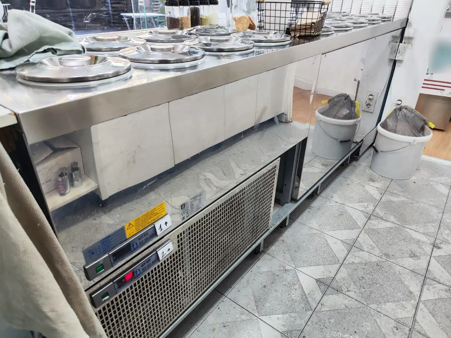 Cocina de Local en traspaso en Barcelona con Aire acondicionado y Amueblado