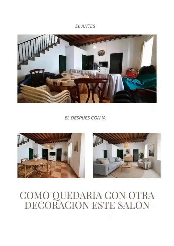 Living room of Houses for sale in Alía  with Balcony