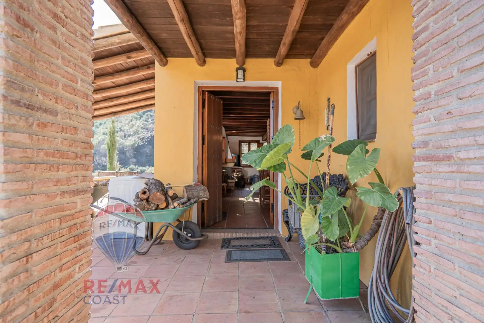 Vista exterior de Finca rústica en venta en Jubrique con Jardín privado, Terraza y Piscina