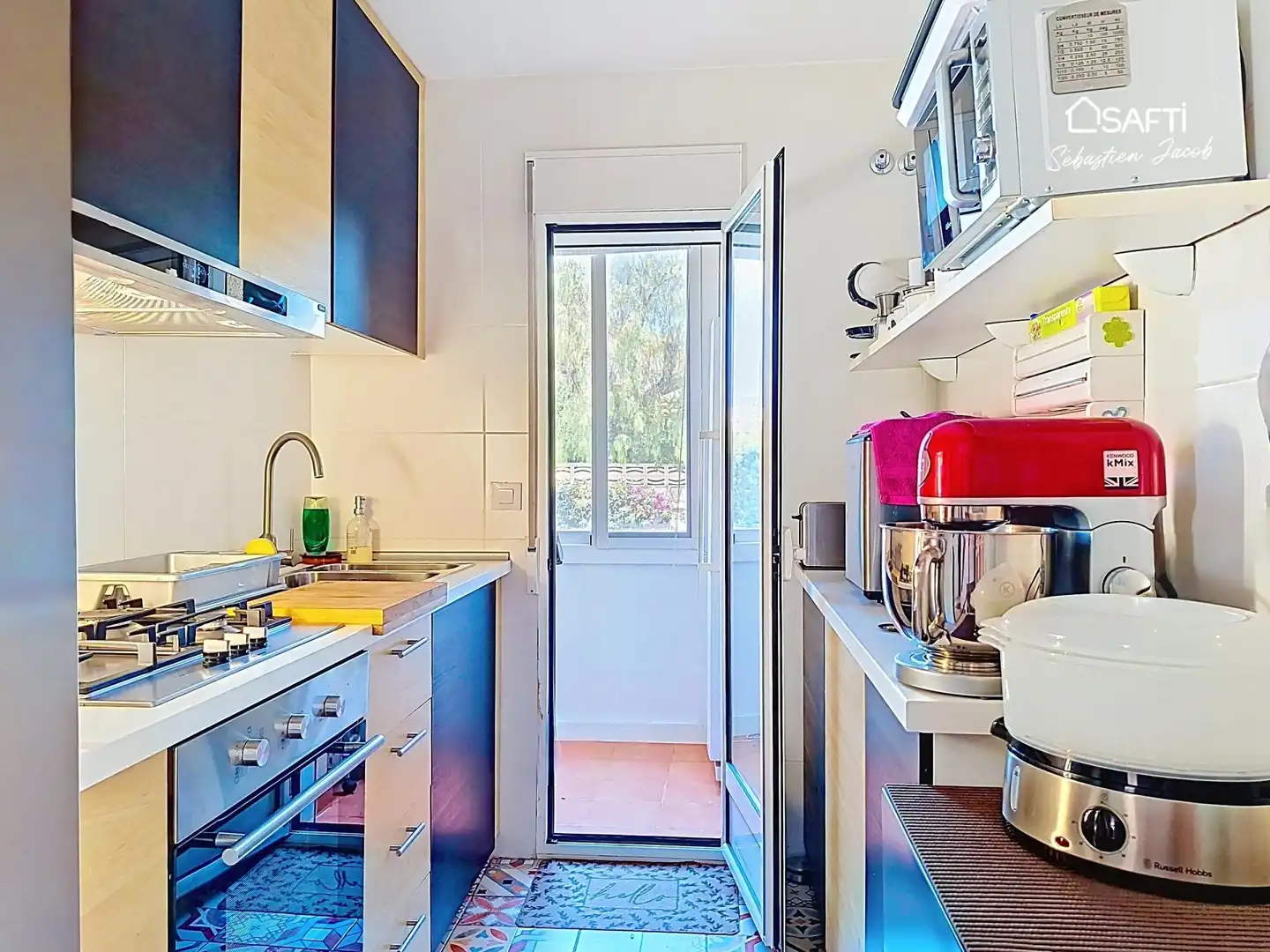 Cocina de Apartamento en venta en Dénia con Aire acondicionado, Calefacción y Terraza