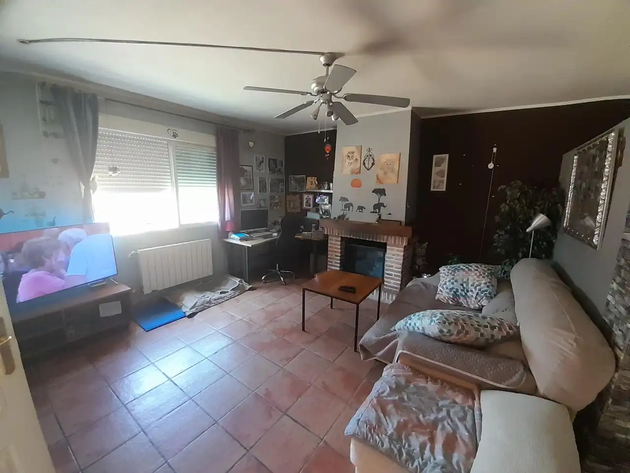 Sala d'estar de Casa o xalet en venda en Marugán amb Calefacció i Jardí privat