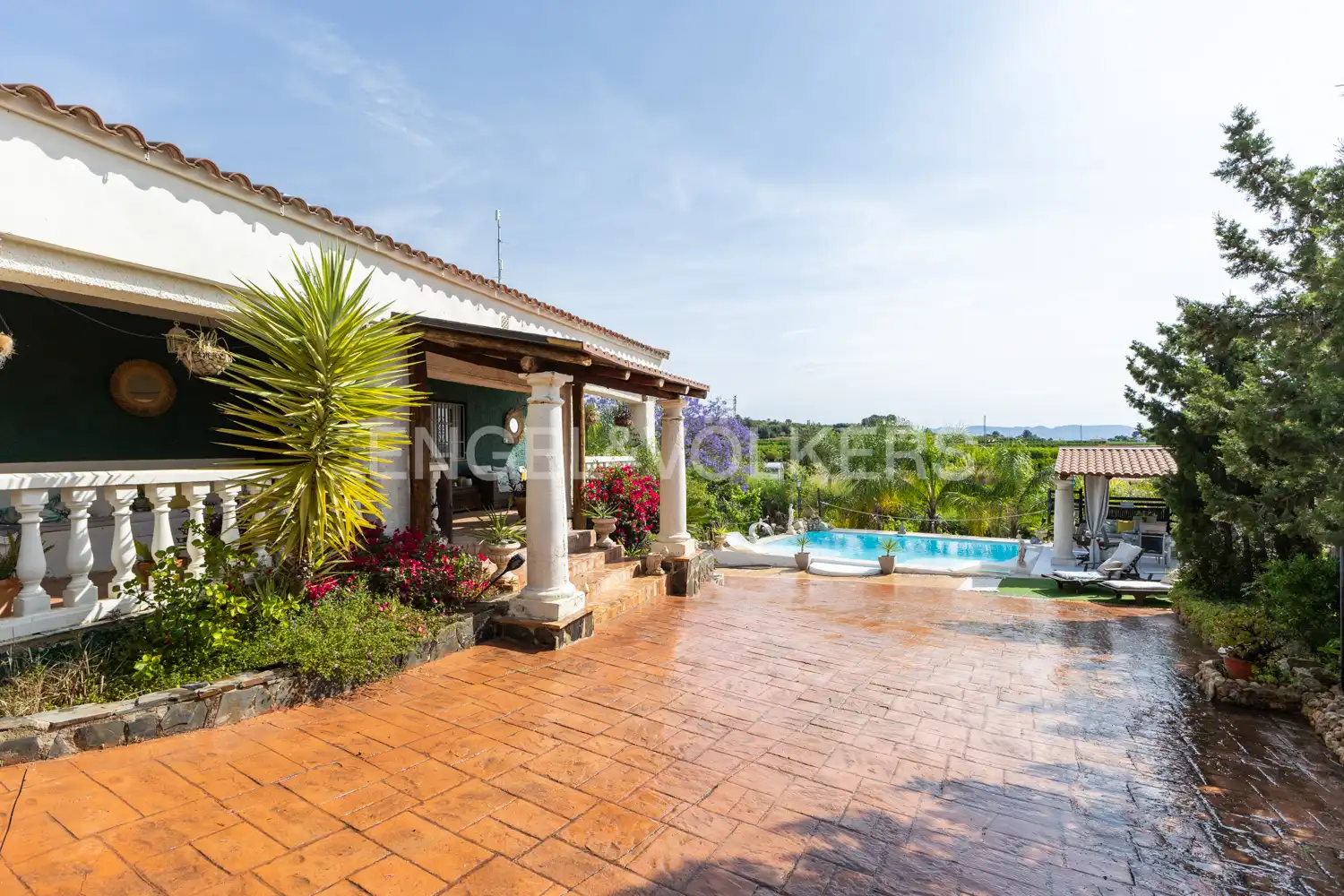 Vista exterior de Casa o chalet en venta en Pedralba con Aire acondicionado, Calefacción y Jardín privado