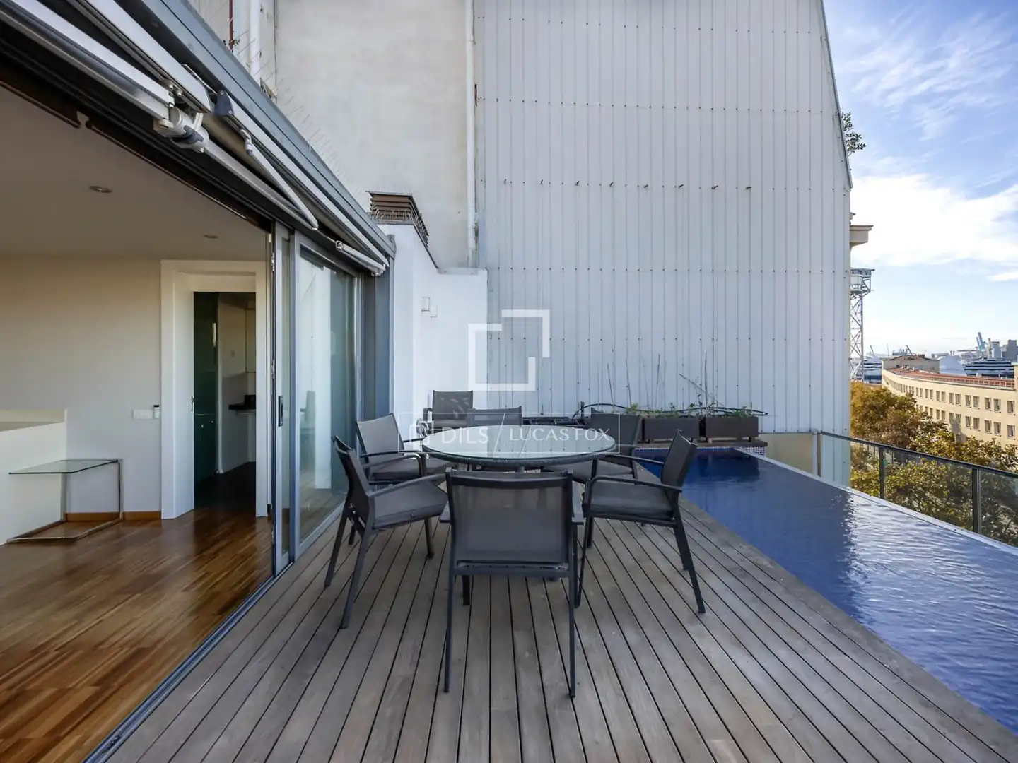 Terrace of Attic for sale in Barcelona  with Air Conditioner, Parquet flooring and Terrace