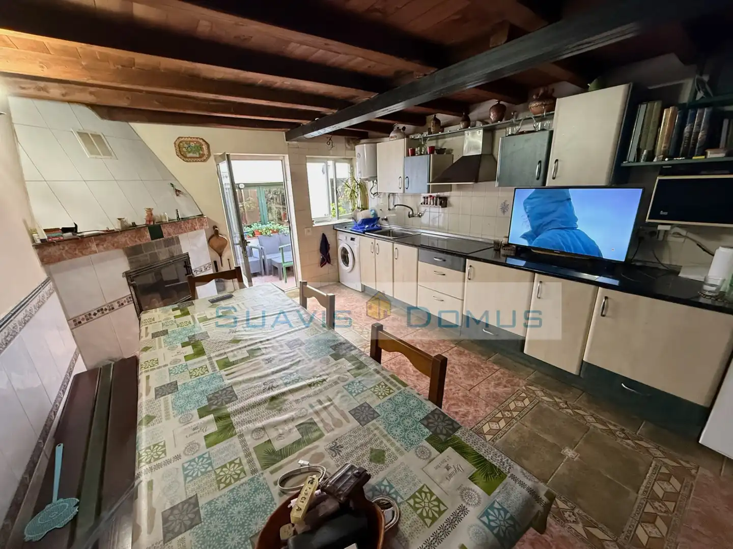 Cocina de Casa o chalet en venta en Pajares de la Lampreana con Calefacción, Trastero y Horno