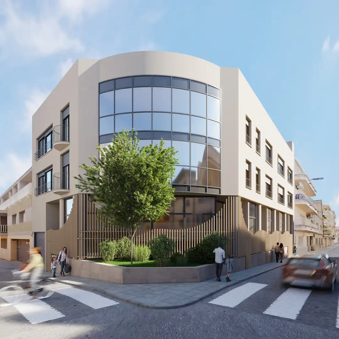 Vista exterior de Pis en venda en Gavà amb Aire condicionat i Balcó