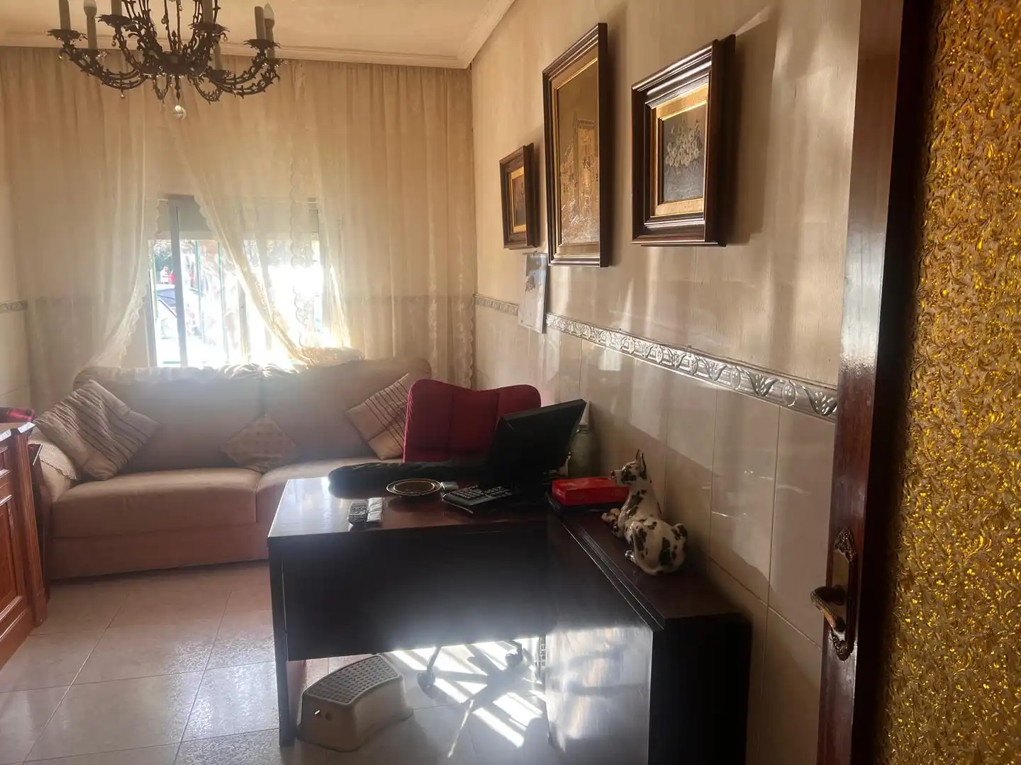 Living room of Flat for sale in Leganés  with Furnished