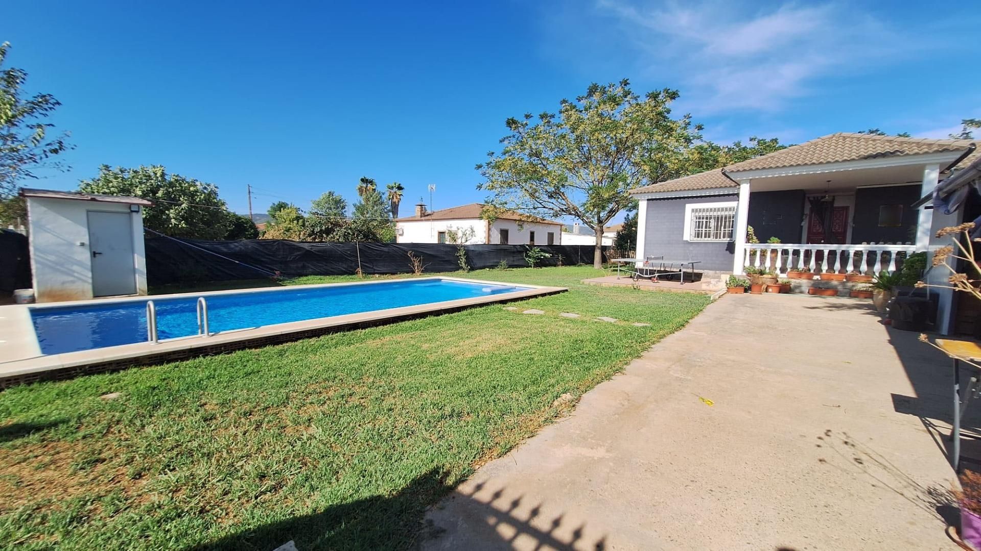 Swimming pool of House or chalet for sale in  Córdoba Capital  with Air Conditioner, Storage room and Swimming Pool