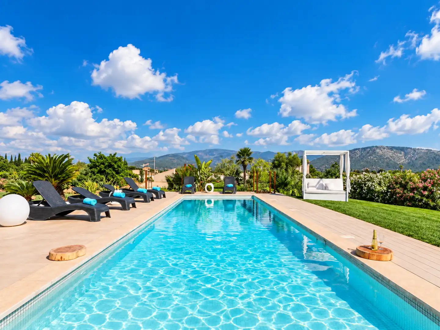 Piscina de Casa o chalet en venta en Sa Pobla con Calefacción, Jardín privado y Terraza