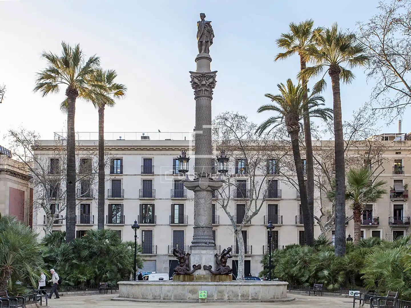 Exterior view of Flat for sale in Barcelona  with Air Conditioner, Heating and Furnished