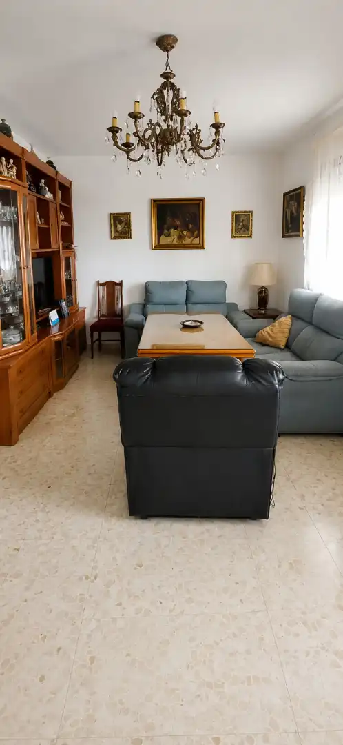 Wohnzimmer von Haus oder Chalet zum Verkauf in Sevilla mit Klimaanlage, Privatgarten und Terrasse
